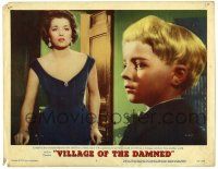 1r974 VILLAGE OF THE DAMNED LC #7 '60 science-fiction's strangest story of the weird child-demons!