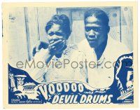 1r979 VOODOO DEVIL DRUMS LC R40s Toddy all-black horror, cool image of scared couple!
