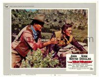1r984 WAR WAGON LC #3 '67 western armored stagecoach action, cowboys John Wayne & Kirk Douglas!