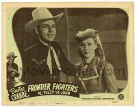 1r986 WESTERN CYCLONE LC #2 R47 Frontier Fighters, Buster Crabbe w/sexy Marjorie Manners!