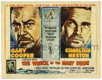 1r432 WRECK OF THE MARY DEARE TC '59 Gary Cooper, Charlton Heston, directed by Michael Anderson!