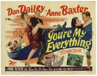 1r437 YOU'RE MY EVERYTHING TC '49 full-length dancing Dan Dailey and Anne Baxter!
