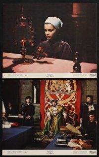 1x046 ANNE OF THE THOUSAND DAYS 7 8x10 mini LCs '70 Richard Burton, Bujold as Anne Boleyn!