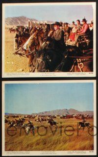 1x075 CIMARRON 4 color 8x10 stills '60 directed by Anthony Mann, Glenn Ford, horse images!