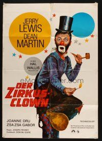 1y274 3 RING CIRCUS German R72 Dean Martin, Joanne Dru, Gabor, Peltzer art of clown Jerry Lewis!