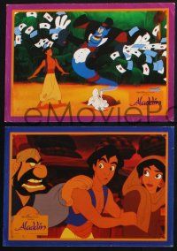 1y251 ALADDIN set of 3 German LCs '92 classic Walt Disney Arabian fantasy cartoon!