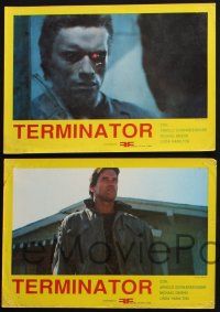 1y022 TERMINATOR set of 4 South American LCs '84 most classic cyborg Arnold Schwarzenegger!