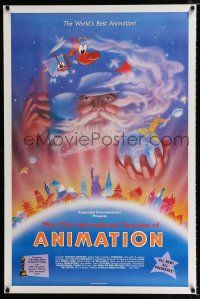 1z012 21ST INTERNATIONAL TOURNEE OF ANIMATION 1sh '90 cool fantasy artwork!