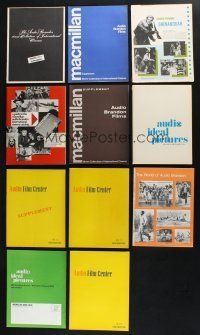 2a024 LOT OF 25 SOFTCOVER 16MM FILM CATALOG BOOKS '60s-70s advertising a variety of movies!