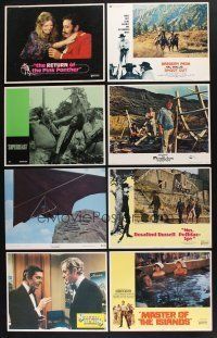 2a051 LOT OF 256 LOBBY CARDS '59 - '96 complete sets of 8 from 32 different movies!