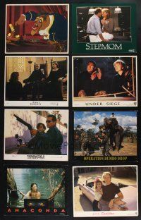2a066 LOT OF 58 LOBBY CARDS '89 - '98 multiple scene cards from 11 different movies!