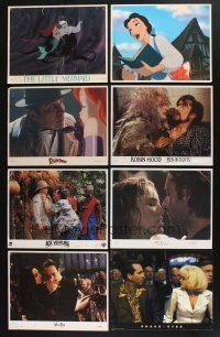 2a067 LOT OF 46 LOBBY CARDS '80s-00s great images from a variety of different movies!