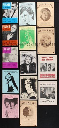 2a136 LOT OF 14 MAGAZINES '70s Hollywood Musicals Society, Films in Revue, Filmograph & more!