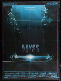 2b278 ABYSS French 1p '89 directed by James Cameron, cool underwater artwork by Zoran!