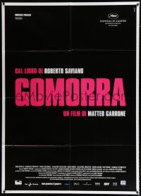 2b060 GOMORRAH Italian 1p '08 based on the best-selling expose of the Naples Mafia!
