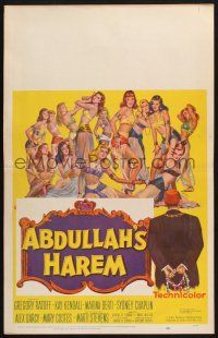 2b610 ABDULLAH'S HAREM WC '56 English sex in Egypt, art of 13 super sexy harem girls by Barton!