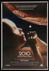 2c241 2010 int'l heavy stock 1sh '84 year we make contact, sci-fi sequel to 2001: A Space Odyssey!