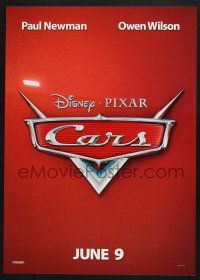 2c079 CARS special 20x28 '06 Walt Disney/Pixar computer animated automobile racing!