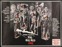 2c179 BIG RED ONE subway poster '80 directed by Samuel Fuller, Lee Marvin, Mark Hamill in WWII!