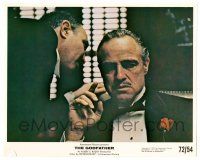 2d073 GODFATHER color 8x10 still '72 best close up of Marlon Brando, Francis Ford Coppola classic!