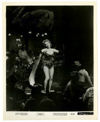 2d026 MARILYN 8x10.25 still '63 sexy Monroe as showgirl performing with band from Bus Stop!