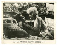 2d053 SOME LIKE IT HOT 8.25x10 still '59 sexy Marilyn Monroe teaches Tony Curtis how to kiss!