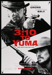 2f014 3:10 TO YUMA teaser 1sh '07 cowboys Russell Crowe & Christian Bale!