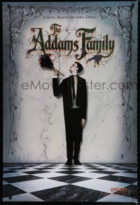 2f026 ADDAMS FAMILY int'l teaser 1sh '91 Carel Struycken as Lurch, weird is relative!