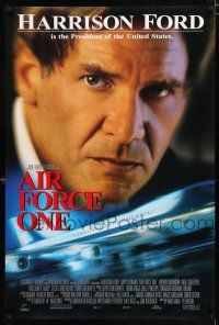 2f032 AIR FORCE ONE DS 1sh '97 President Harrison Ford, Gary Oldman, Glenn Close