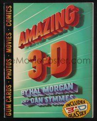 2g180 AMAZING 3-D softcover book '82 gum cards, photos, movies, comics & more, cool content!