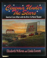 2g197 CINEMA UNDER THE STARS softcover book '98 America's Love Affair with the Drive-In Movies!