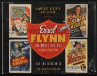 2g133 ERROL FLYNN: THE MOVIE POSTERS trade paperback book '95 with 180 great color images!