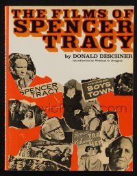 2g229 FILMS OF SPENCER TRACY softcover book '68 an illustrated biography by Donald Deschner!