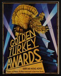 2g239 GOLDEN TURKEY AWARDS softcover book '80 The Worst Achievements in Hollywood History!