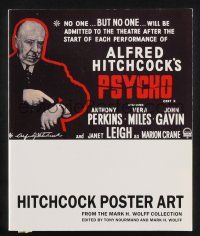 2g142 HITCHCOCK POSTER ART trade paperback book '99 filled with wonderful full-color images!