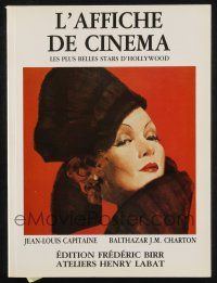 2g265 L'AFFICHE DE CINEMA LES PLUS BELLES STARS D'HOLLYWOOD French softcover book '83 color images!