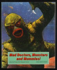 2g270 MAD DOCTORS, MONSTERS & MUMMIES vertical softcover book '91 full-page color lobby card images!