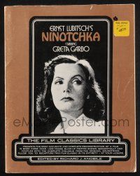 2g215 ERNST LUBITSCH'S NINOTCHKA softcover book '75 recreating the movie in images & words!