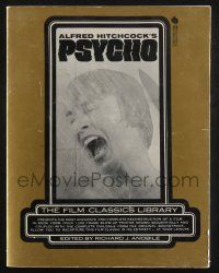 2g177 ALFRED HITCHCOCK'S PSYCHO softcover book '74 recreated in over 1,300 photos & dialogue!