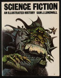 2g310 SCIENCE FICTION: AN ILLUSTRATED HISTORY softcover book '77 monsters, robots & much more!