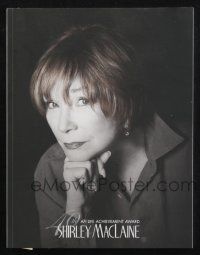 2g314 SHIRLEY MACLAINE AFI LIFETIME ACHIEVEMENT AWARD 2012 softcover book '12 tribute to her career!