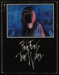 2g328 WALL softcover book '82 Pink Floyd, Roger Waters, rock & roll, cool images & info!