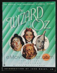 2g154 WIZARD OF OZ OFFICIAL 50TH ANNIVERSARY PICTORIAL HISTORY trade paperback book '89 posters!