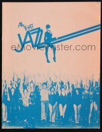 2g339 ALL THAT JAZZ souvenir program book '79 Roy Scheider & Jessica Lange, Bob Fosse musical!
