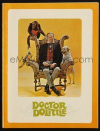 2g371 DOCTOR DOLITTLE souvenir program book '67 Rex Harrison speaks with animals, Richard Fleischer