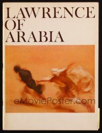 2g419 LAWRENCE OF ARABIA souvenir program book '63 David Lean classic starring Peter O'Toole!