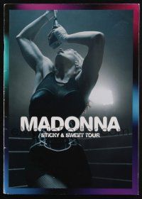 2g428 MADONNA music concert tour souvenir program book '10 Sticky & Sweet, what are you waiting for!