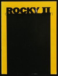 2g456 ROCKY II souvenir program book '79 Sylvester Stallone & Carl Weathers, boxing sequel!