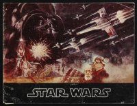 2g469 STAR WARS souvenir program book 1977 George Lucas classic, Jung art!