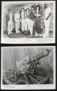 2g722 ALIEN presskit w/ 20 stills '79 Sigourney Weaver, Tom Skerritt, sci-fi monster classic!